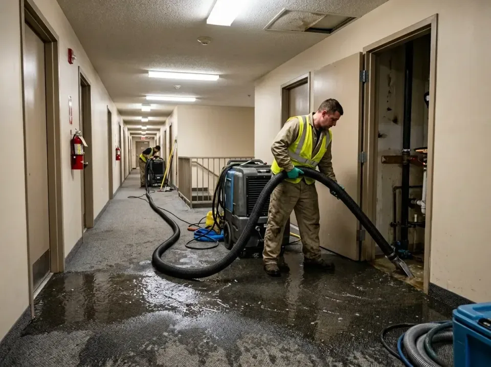 multi-unit-apartment-hallway-f-005 — frequently asked questions, Emergency Burst Pipe Water Extraction & Removal in Rittman,…